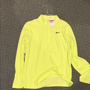 Nike Lime Green Long Sleeve Top